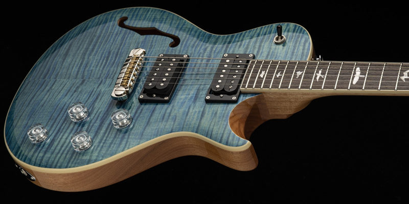 PRS SE ZACH MYERS SINGLECUT SEMI-HOLLOW ELECTRIC GUITAR - MYERS BLUE