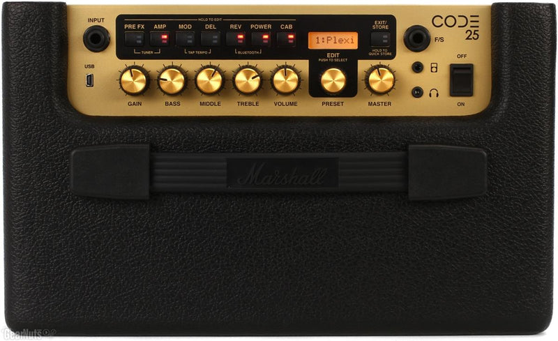 MARSHALLMARSHALL CODE 25 AMP W/FX - Harry Green Music World - Buy online