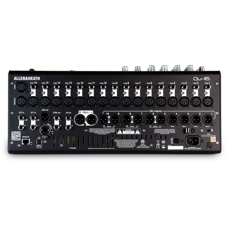 ALLEN & HEATH QU 16C BACK