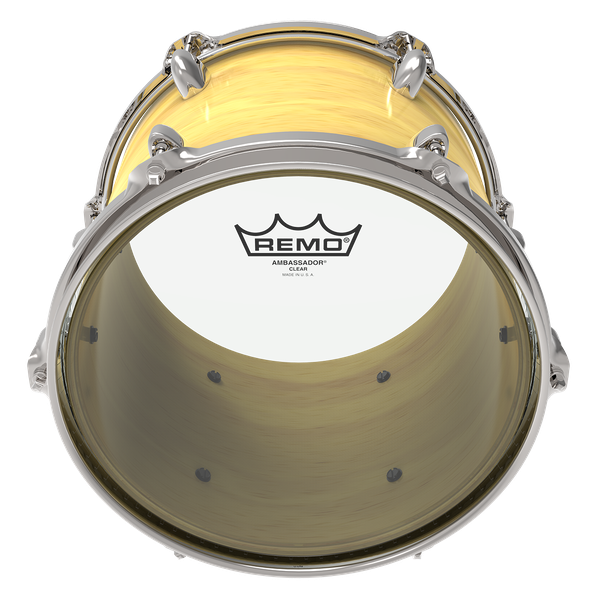 REMO AMBASSADOR CLEAR DRUM HEADS