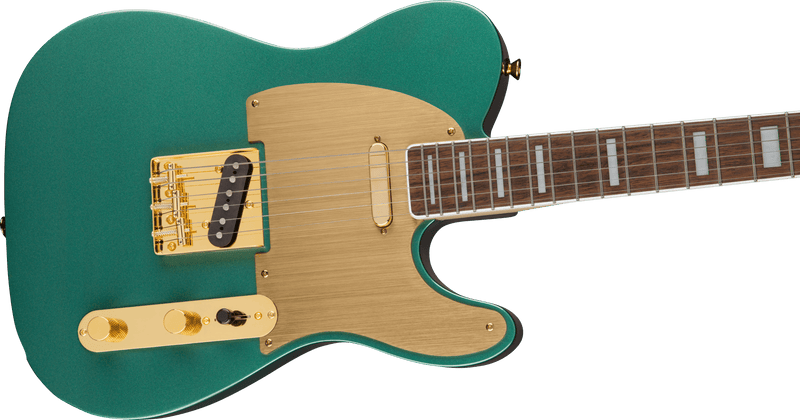 FENDER 40TH ANNIVERSARY TELECASTER®, GOLD EDITION SQUIER ELECTRIC GUITAR