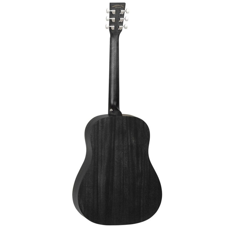 TANGLEWOOD TWBBSDE BLACKBIRD DREAD - SMOKESTACK BLACK SATIN + BAG