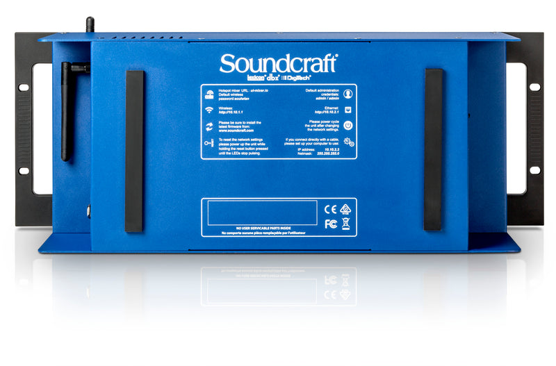 SOUNDCRAFT 24-CHANNEL DIGITAL MIXER/USB MULTI-TRACK RECORDER WITH WIRELESS CONTROL