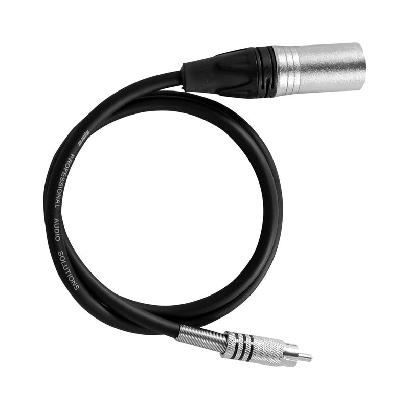 HYBRID XLR MALE - RCA CABLE