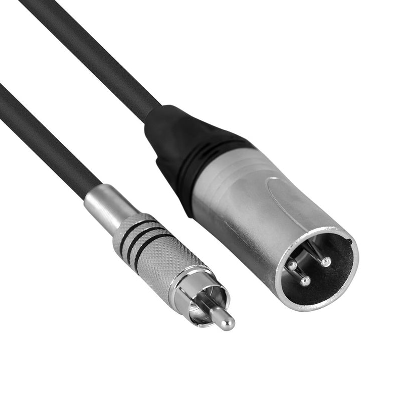 HYBRID XLR MALE - RCA CABLE