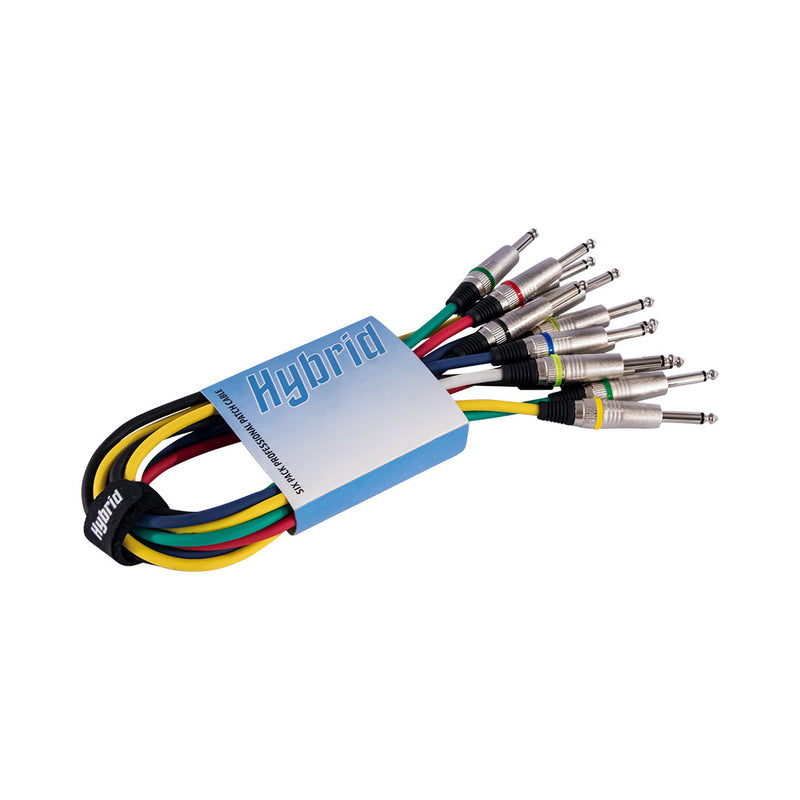 HYBRID JACK - JACK MONO CABLE (6 PACK)