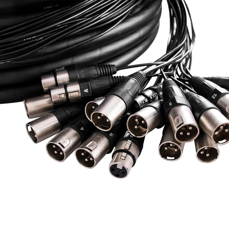 HYBRID 30M 16 IN 4 OUT SNAKE CABLE