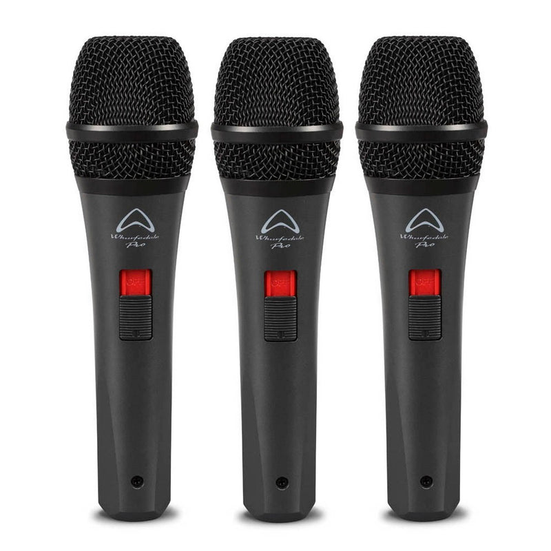 WHARFEDALE DM5 0S 3-PACK MICROPHONES