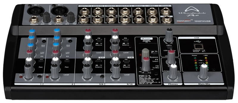 WHARFEDALE CONNECT 1002USB/FX MIXER