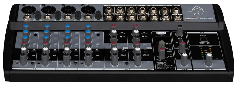 WHARFEDALE CONNECT 1202USB/FX MIXER