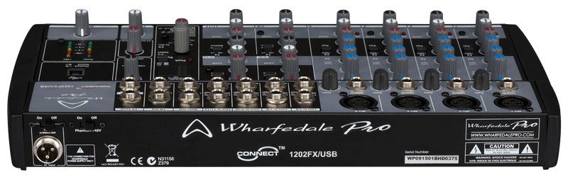 WHARFEDALE CONNECT 1202USB/FX MIXER