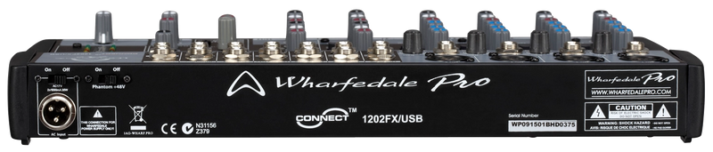 WHARFEDALE CONNECT 1202USB/FX MIXER