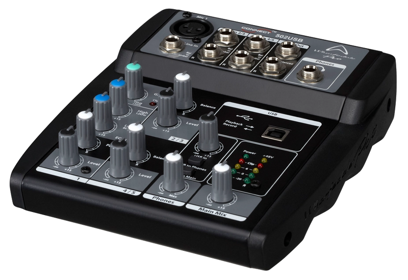 WHARFEDALE CONNECT 502 USB MIXER