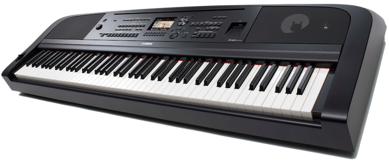 YAMAHA DGX-670 PORTABLE GRAND PIANO - BLACK (INCL. STAND)