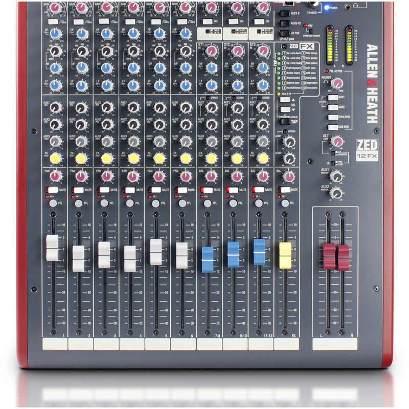 ALLEN & HEATH ZED-12FX TOP