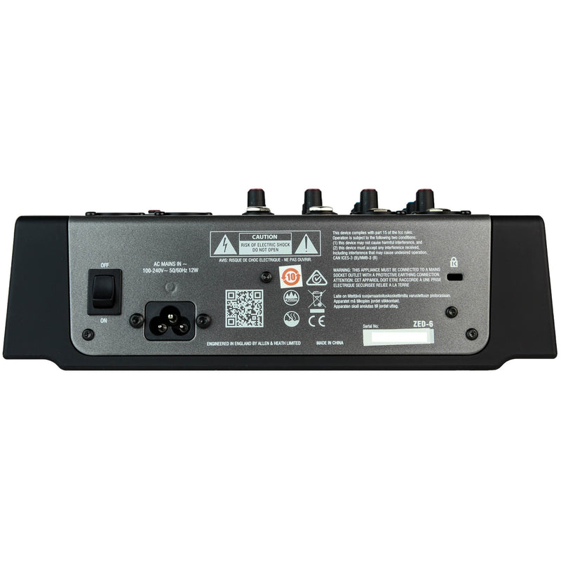 ALLEN & HEATH ZED-6