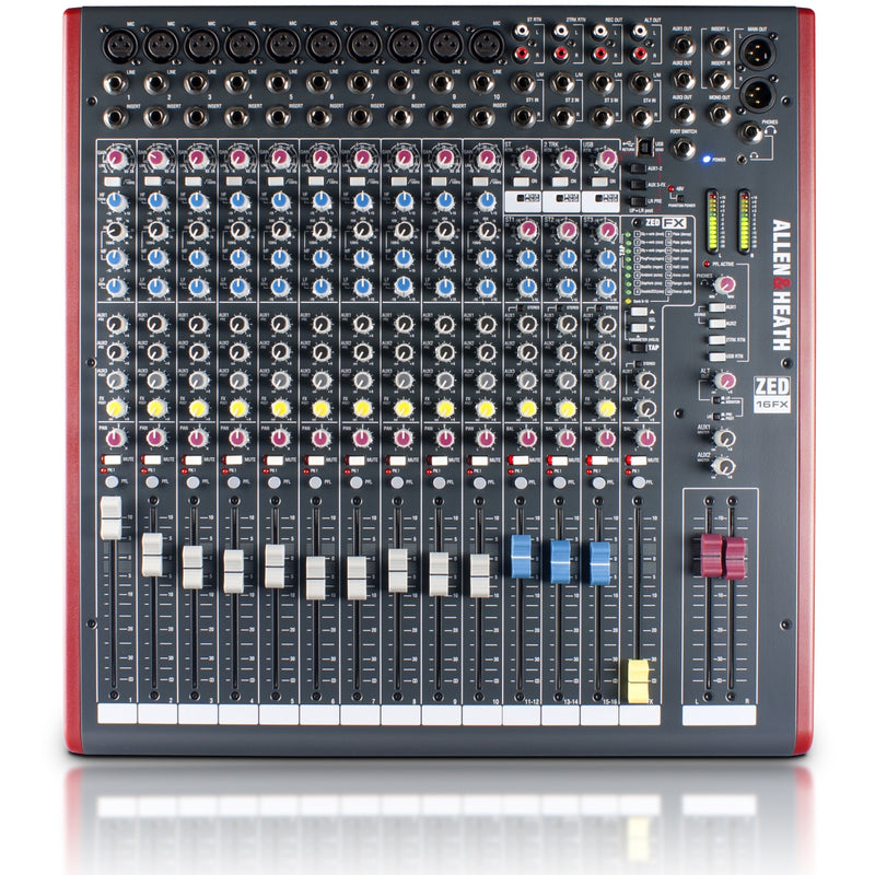 ALLEN & HEATH ZED-16FX TOP