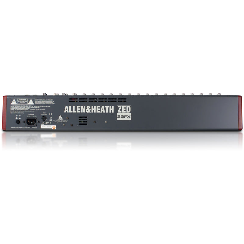 ALLEN & HEATH ZED-22FX BACK