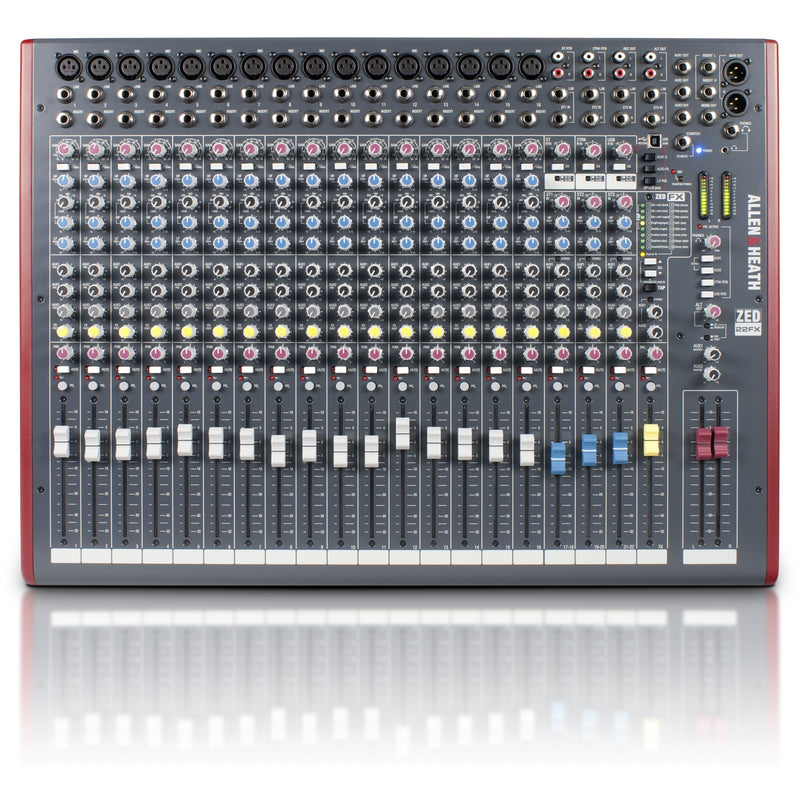 ALLEN & HEATH ZED-22FX TOP