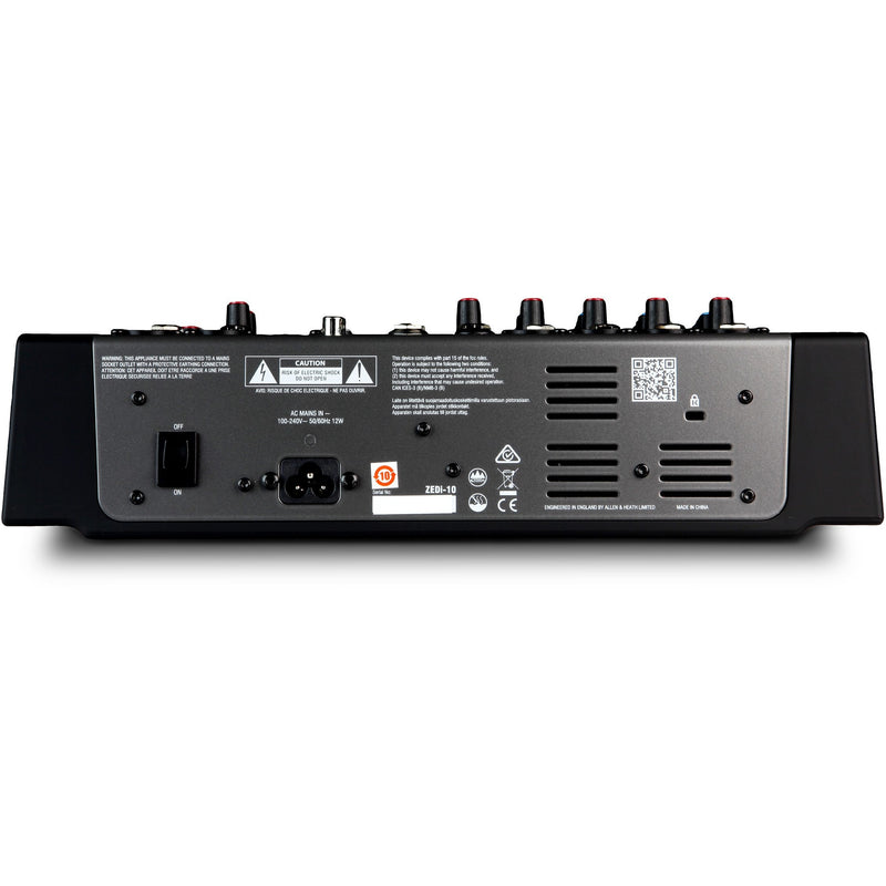 ALLEN & HEATH ZEDi-10 BACK