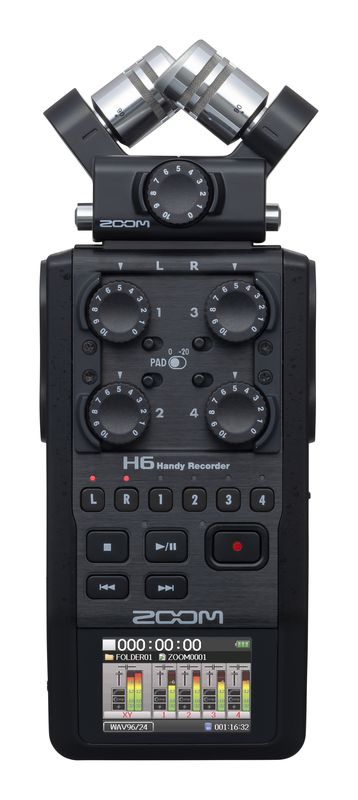 Zoom H6 Handy Portable Recorder
