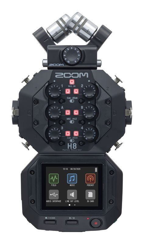 Zoom H8 Handy Audio Recorder