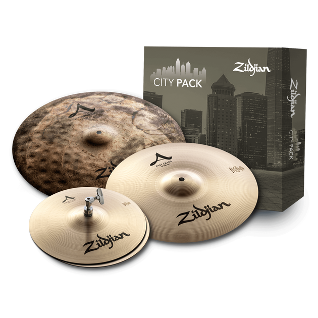 ZILDJIAN CITY CYMBAL PACK