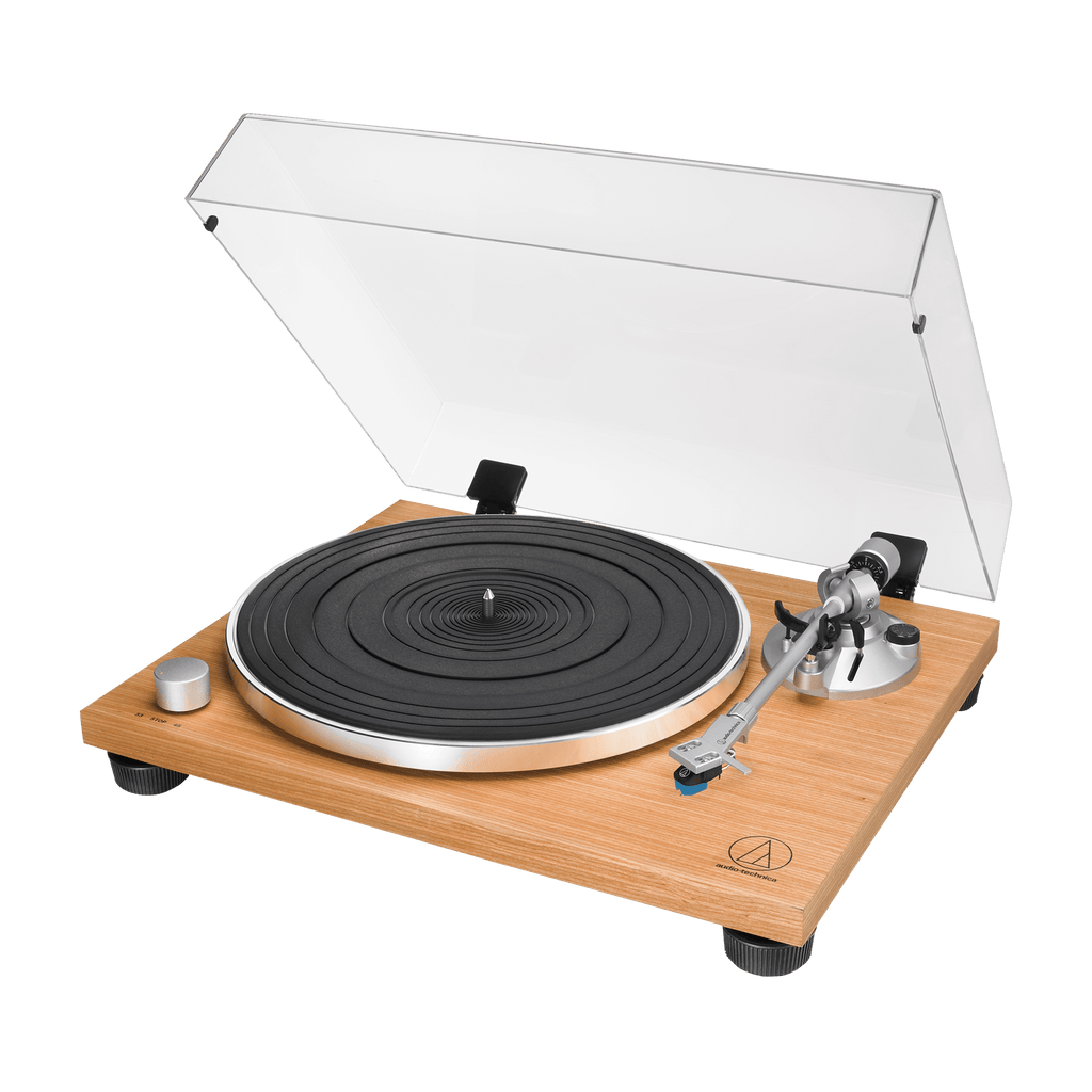 AUDIO - TECHNICA FULLY MANUAL BELT-DRIVE TURNTABLE