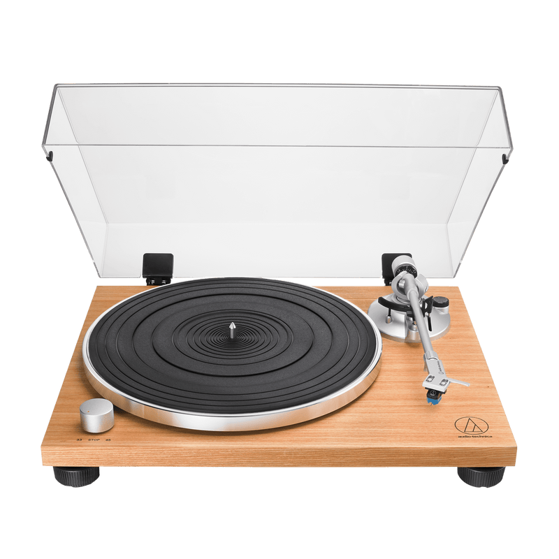 AUDIO - TECHNICA FULLY MANUAL BELT-DRIVE TURNTABLE