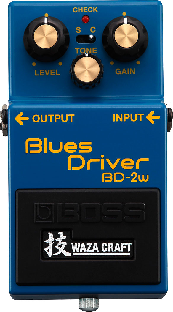 BOSS BD-2W BLUES DRIVER WAZA CRAFT EFFECTS PEDAL