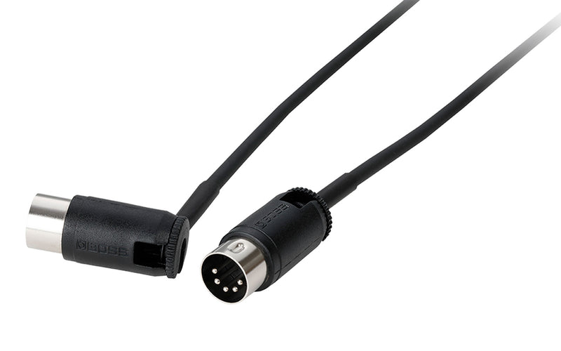 BOSS MIDI CABLE (1M) WITH ADJUSTABLE CABLE ANGLE