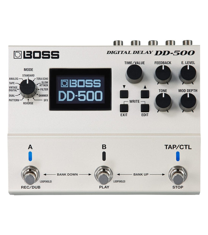 BOSS (DD-500) MULTIPLE DIGITAL DELAY PEDAL