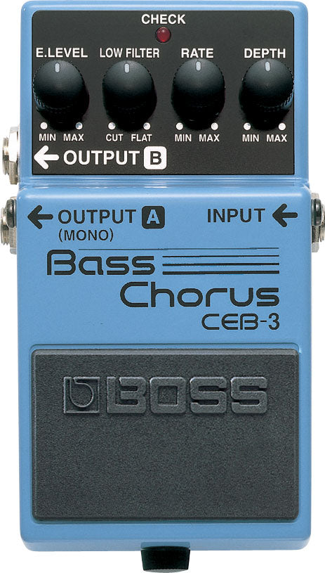 BOSS (CEB-3) STEREO BASS CHORUS EFFECTS PEDAL