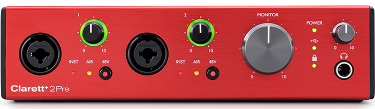 FOCUSRITE CLARRETT + 2 PRE USB-C