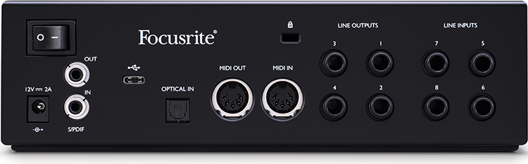 FOCUSRITE CLARRETT + 4 PRE USB-C