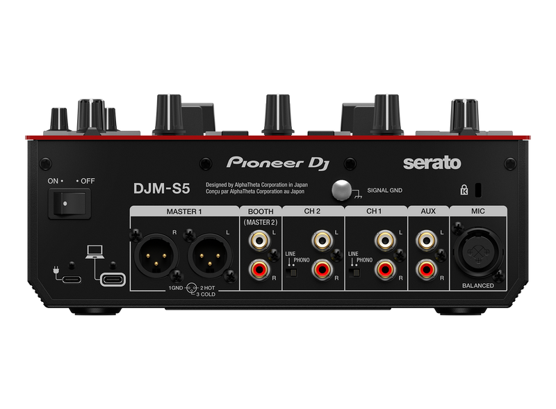 PIONNER DJ SCRATCH-STYLE 2-CHANNEL DJ MIXER