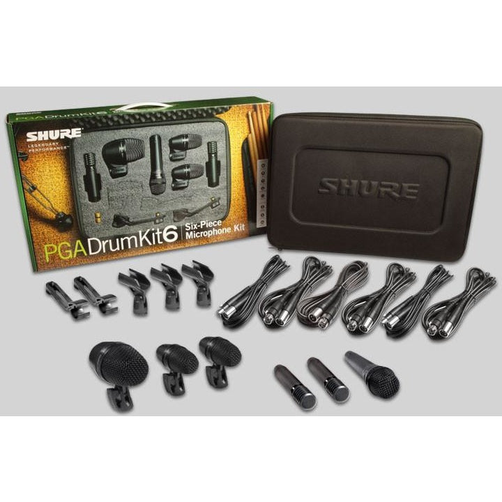 SHURE PGA DRUM MICROPHONE KIT 6