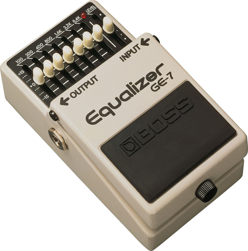 BOSS (GE-7) EFFECTS PEDAL 7-BAND GRAPHIC EQUALISER