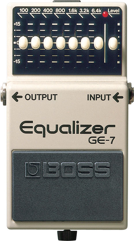 BOSS (GE-7) EFFECTS PEDAL 7-BAND GRAPHIC EQUALISER