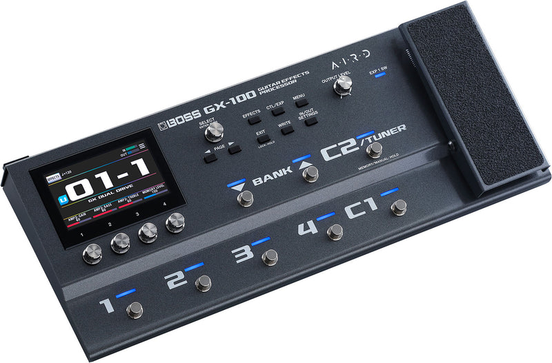 BOSS GX-100 TOUCHSCREEN GUITAR EFFECTS PROCESSOR