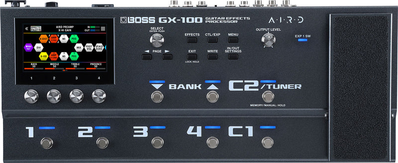 BOSS (GX-100) TOUCHSCREEN GUITAR EFFECTS PROCESSOR