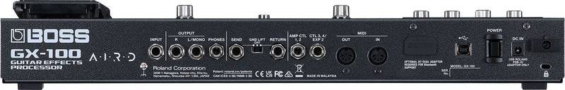 BOSS GX-100 TOUCHSCREEN GUITAR EFFECTS PROCESSOR