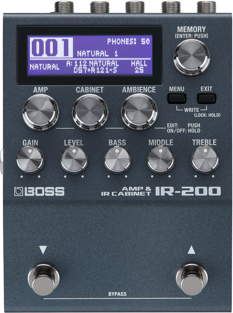 BOSS IR-200 AMPLEFIER & IR CABINET