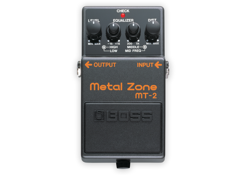 BOSS (MT-2) METAL ZONE EFFECTS PEDAL