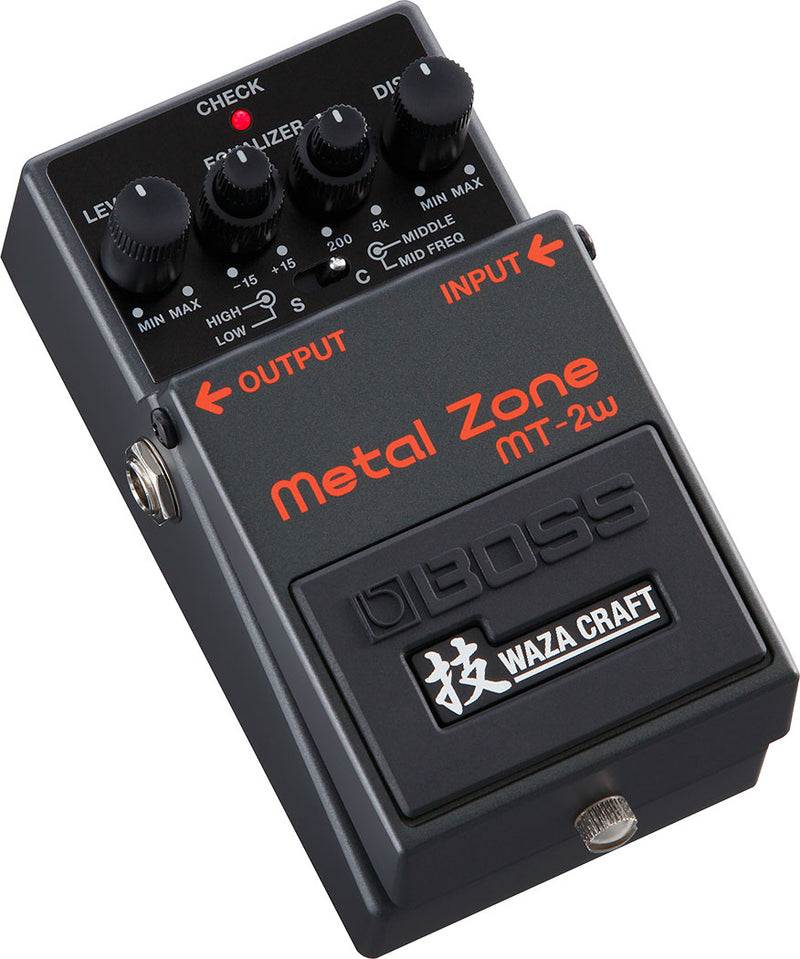 BOSS (MT-2W) WAZA CRAFT METAL ZONE EFFECTS PEDAL