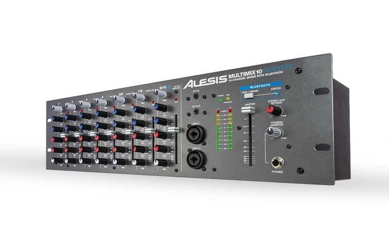 Alesis Multimix 10-Channel Wireless Rackmount Mixer With Bluetooth