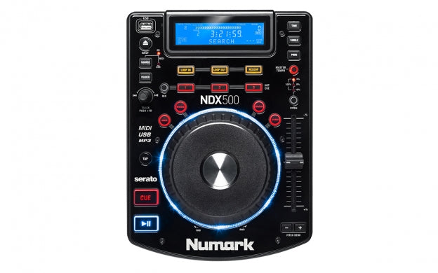 NUMARK NDX500 USB/CD MEDIA PLAYER AND SOFTWARE CONTROLLER