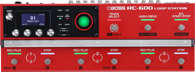 BOSS (RC-600) 6-TRACK LOOPER PEDAL