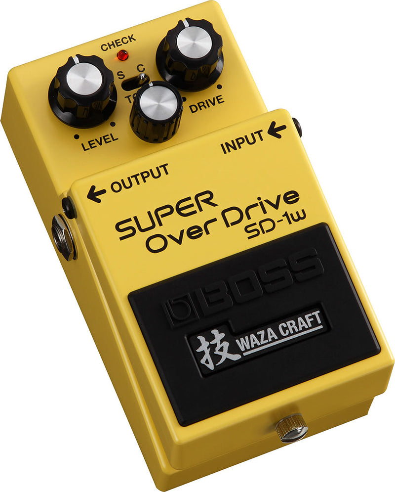 BOSS (SD-1W) SUPER OVERDRIVE EFFECTS PEDAL