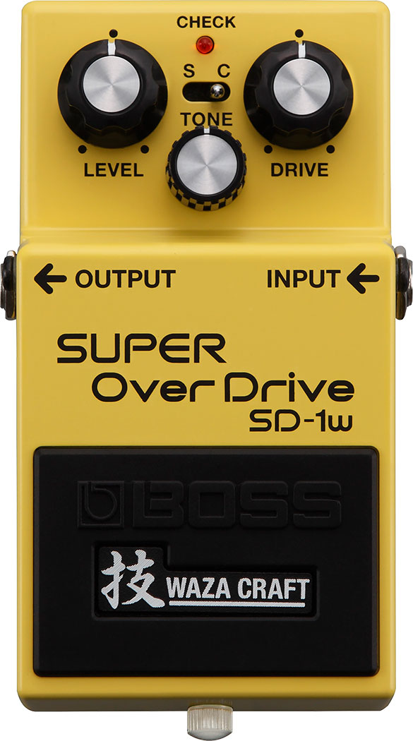 BOSS (SD-1W) SUPER OVERDRIVE EFFECTS PEDAL